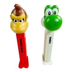 Vintage Donkey Kong Yoshi Pez Dispensers Collectible Nintendo Memorabilia u
